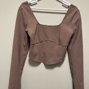 Abercrombie & Fitch Long Sleeve Blouse